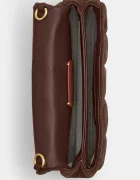Coach чанта crossbody дамска от кожа Tabby Chain Crossbody 19 кафява CCD85