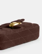 Coach чанта crossbody дамска от кожа Tabby Chain Crossbody 19 кафява CCD85