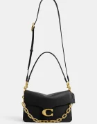 Coach чанта crossbody дамска от кожа TABBY черна CY919