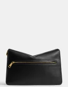 Coach чанта crossbody дамска от кожа TABBY черна CY919
