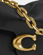 Coach чанта crossbody дамска от кожа TABBY черна CY919