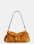Coach чанта crossbody дамска от велур Suade Tabby Shoulder Bag 26 оранжева CEN52