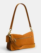 Coach чанта crossbody дамска от велур Suade Tabby Shoulder Bag 26 оранжева CEN52