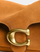 Coach чанта crossbody дамска от велур Suade Tabby Shoulder Bag 26 оранжева CEN52