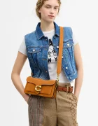 Coach чанта crossbody дамска от велур Suade Tabby Shoulder Bag 26 оранжева CEN52