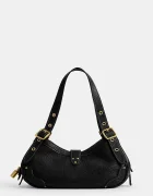 Coach чанта дамска от кожа Small Drifter Bag черна CFM45