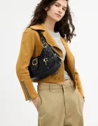 Coach чанта дамска от кожа Small Drifter Bag черна CFM45