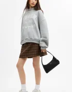 Coach чанта тип багета дамска от кожа Brooklyn Shoulder Bag 26 черна CFT34