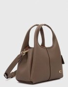 Coach дамска чанта crossbody от кожа Lana Shoulder Bag 23 кафява CM545