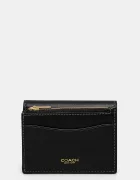 Coach Кожен портфейл дамски в черно CZ111