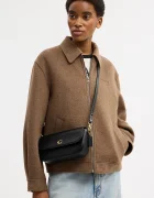 Coach Кожена чанта Brook Flap Chain Bag в черно CAN90