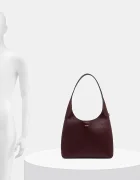 Coach Кожена чанта Brooklyn Shoulder Bag 28 в синьо CU068