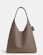 Coach Кожена чанта Brooklyn Shoulder Bag 39 в кафяво CU044