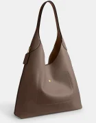Coach Кожена чанта Brooklyn Shoulder Bag 39 в кафяво CU044