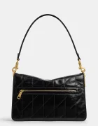 Coach Кожена чанта Tabby Chain Shoulder Bag With Quilting в черно CAF55