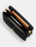 Coach Кожена чанта Tabby Chain Shoulder Bag With Quilting в черно CAF55