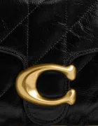 Coach Кожена чанта Tabby Chain Shoulder Bag With Quilting в черно CAF55