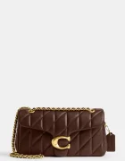 Coach Кожена чанта Tabby Shoulder Bag 26 With Pillow Quilting в кафяво