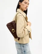 Coach Кожена чанта Tabby Shoulder Bag 26 With Pillow Quilting в кафяво