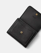Coach портфейл дамски от кожа черен CAO13