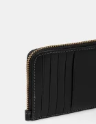 Coach Портфейл дамски от кожа черен CZ112