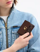 Coach Портмоне в кафяво CAN48