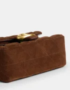 Coach Велурена чанта Tabby 20 в кафяво CCK48