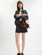 Coach Велурена чанта Tabby 20 в кафяво CCK48