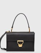 COCCINELLE чанта crossbody дамска от кожа ARLETTIS черна E1 MD5 12 08 01