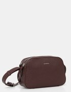 COCCINELLE чанта crossbody дамска от кожа бордо E1 VGF 15 01 01