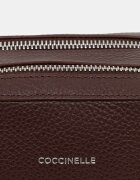 COCCINELLE чанта crossbody дамска от кожа бордо E1 VGF 15 01 01