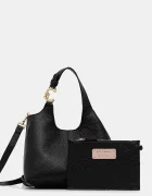 COCCINELLE чанта crossbody дамска от кожа черна E1 SHA 58 01 01