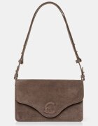 COCCINELLE чанта crossbody дамска от кожа кафява E1 VJG 12 02 01