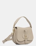 COCCINELLE чанта crossbody дамска от кожа MAVERY бежова E1 U7F 18 02 01