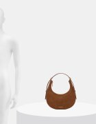 COCCINELLE чанта crossbody дамска от велур кафява E5 USA 53 01 01