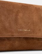 COCCINELLE чанта crossbody дамска от велур кафява E5 VCB 55 01 01