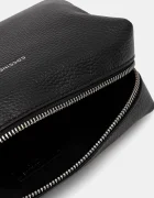 COCCINELLE козметична чанта дамска от кожа SOFT черна E5 MUK 95 G0 02