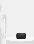 COCCINELLE козметична чанта дамска от кожа SOFT черна E5 MUK 95 G0 02