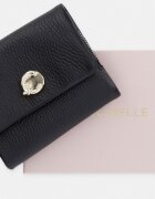 COCCINELLE портфейл дамски от кожа черен E2 TBM 11 G0 01