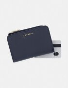 COCCINELLE портфейл дамски от кожа тъмносин E2 MW5 11 D1 01