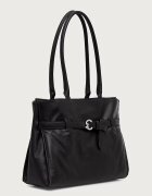 COCCINELLE шопинг чанта дамска от кожа черна E1 VH5 11 02 01