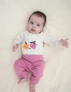 Coccodrillo Бебешко боди HELLO LITTLE GIRL NEWBORN