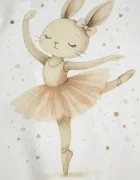 Coccodrillo блуза с дълги ръкави за деца от памук с еластан бежова EVERYDAY GIRL A