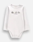 Coccodrillo боди за бебе от памук бяло FRIENDS FOREVER BOY NEWBORN