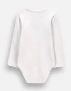 Coccodrillo боди за бебе от памук бяло FRIENDS FOREVER BOY NEWBORN