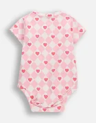 Coccodrillo боди за бебе от памук розово QUIRKY SEA CIRCUS GIRL NEWBORN
