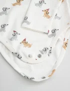 Coccodrillo боди за деца от памук бежово SMALL WONDER UNISEX NEWBORN
