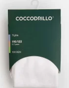 Coccodrillo чорапогащник за деца бял TIGHT VISCOSE