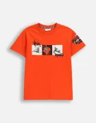 Coccodrillo Детска памучна тениска
