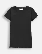 Coccodrillo Детска тениска в черно EVERYDAY GIRL